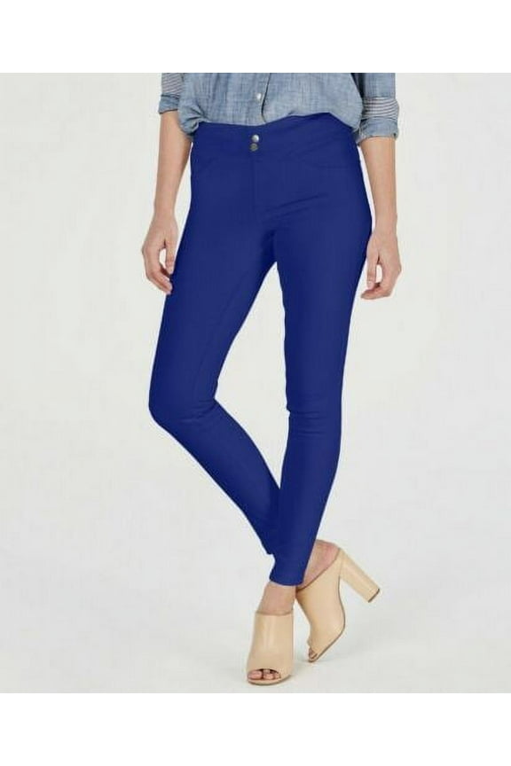 Women's Classic Smoothing Denim Skim Leggings, Sailor Blue Small - NEW