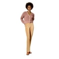 thumbnail image 1 of HUE Women's Corduroy Leggings (Straight Leg, X-Large, Camel Brown), 1 of 3