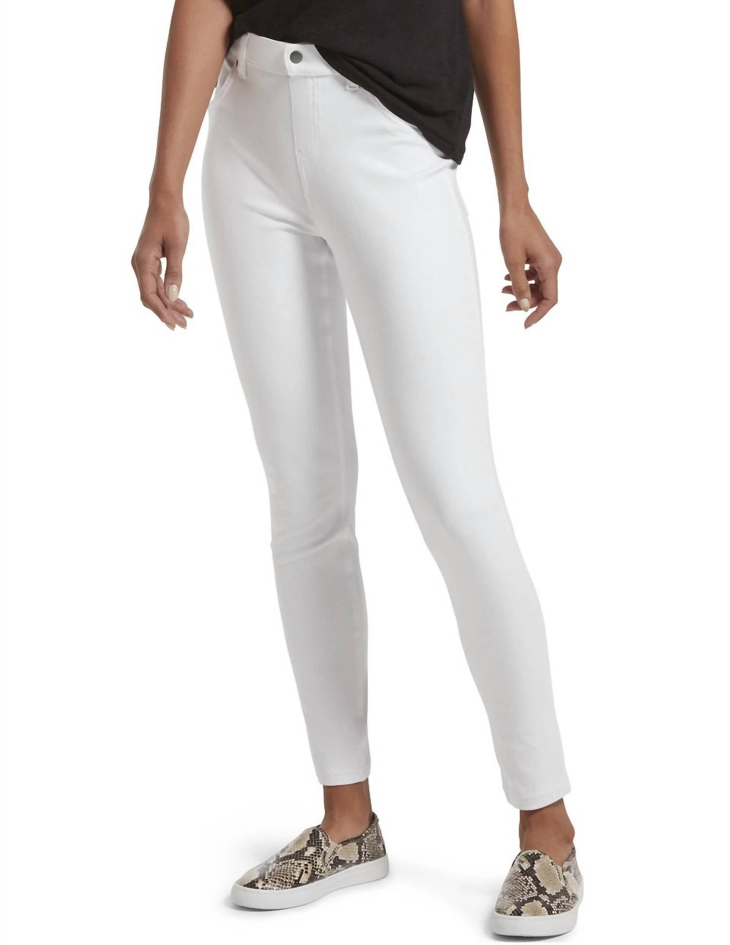 Hue jeggings white sales