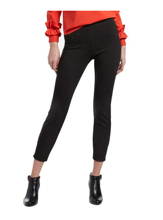 HUE Piped Polished Twill Skimmer Leggings (Black XS) 