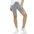 thumbnail image 1 of HUE Womens Essentials High-Rise Bike Shorts, 1 of 1