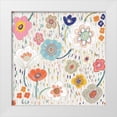 thumbnail image 1 of HUE and MI and Sangita 20x20 White Modern Wood Framed Museum Art Print Titled - Art Room Flower, 1 of 4