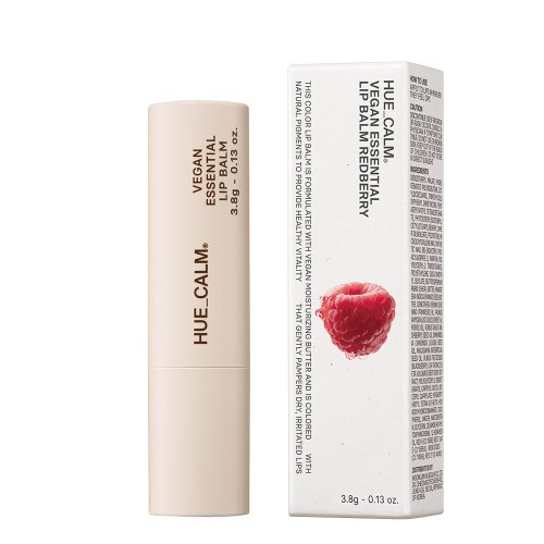 HUECALM VEGAN ESSENTIAL LIP BALM RED BERRY- 4g