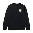 thumbnail image 1 of HUF Men's Giga Melted Long Sleeve Tee T-Shirt (Small, Black), 1 of 4