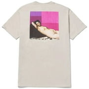 HUF Men's My Lust Graphic Tee T-Shirt (Medium, Camel)