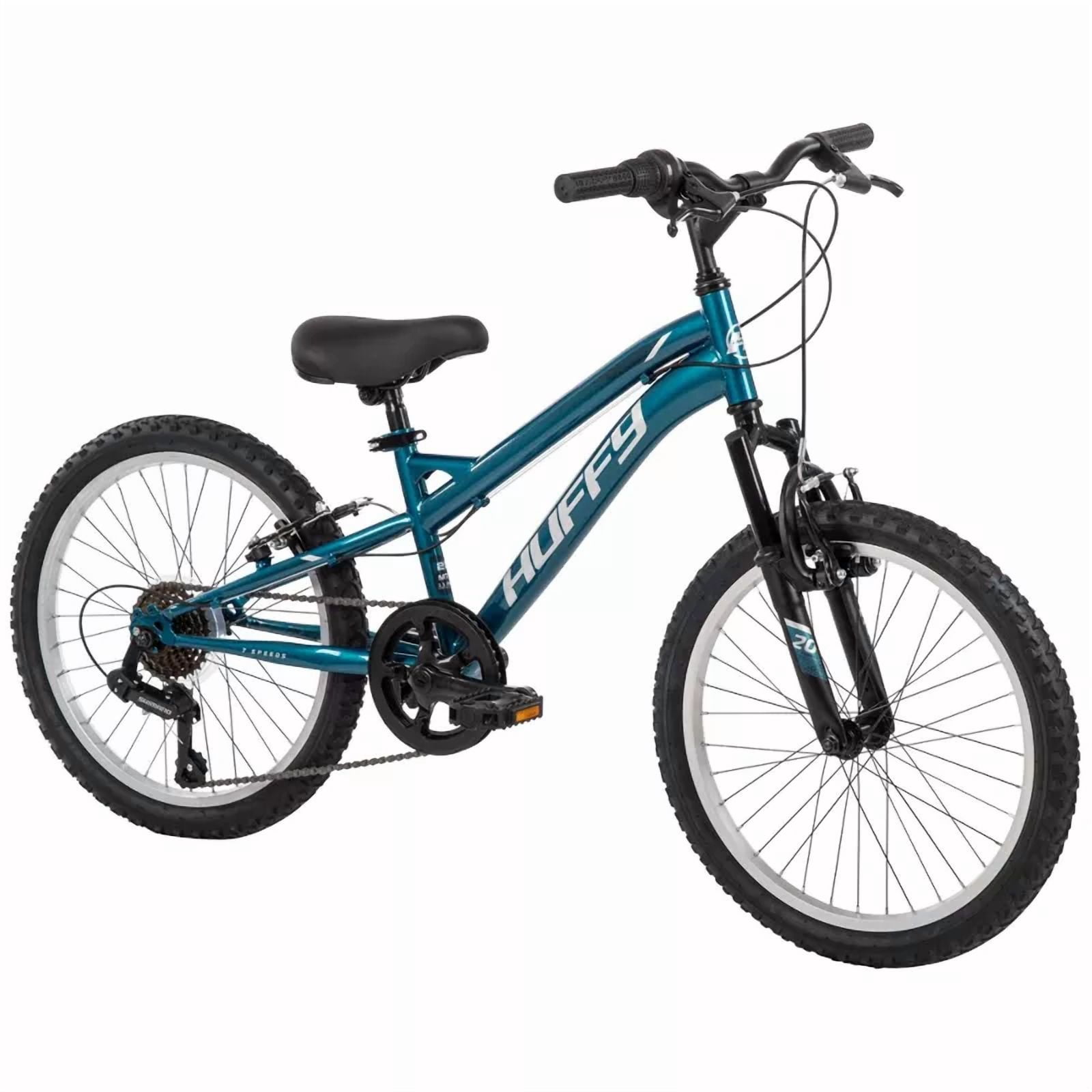 HUFFY HIGHLAND MOUNTAIN BIKE - 20" WHEELS - 7 SPEEDS - EMERALD GLOSS