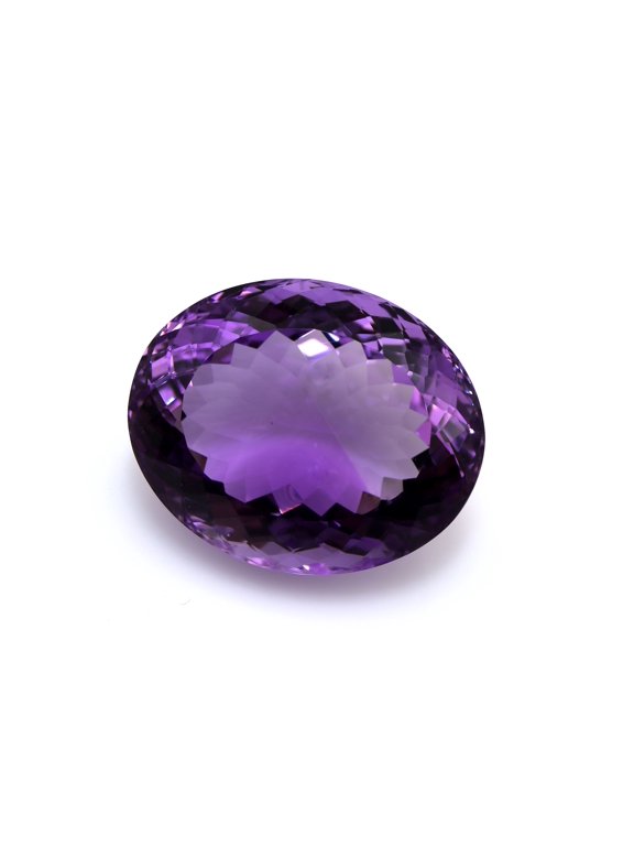 HUGE! 72 Cts Natural African Amethyst BIG Oval AAA+ Quality, Deep Purple Amethyst, Large Amethyst for Statement Pendant, Collector Gems