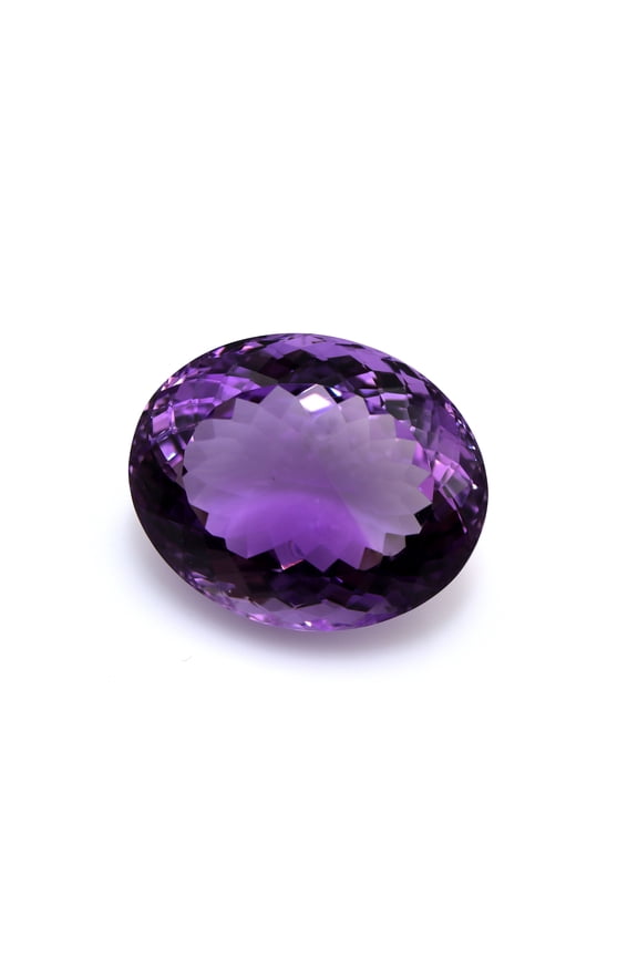 HUGE! 72 Cts Natural African Amethyst BIG Oval AAA+ Quality, Deep Purple Amethyst, Large Amethyst for Statement Pendant, Collector Gems