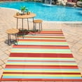 HUGEAR Reversible Outdoor Plastic Rug 6'x9', Waterproof Patio, Camping