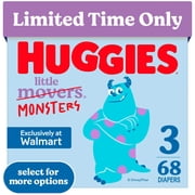 Huggies Little Movers Diapers Size 3 68ct - rated 4.6 stars from 12214 reviews