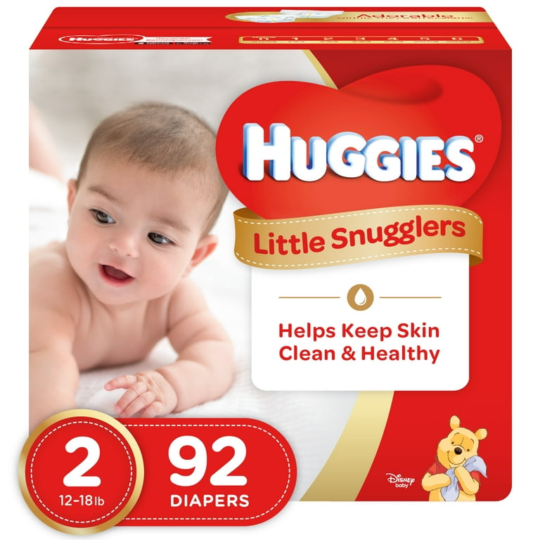 Huggies Little Movers Baby Diapers, 92 Count, size 5 (27+ lbs