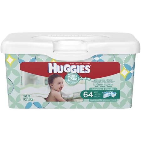 Huggies Baby Wipes Natural Care with Aloe Vera, 56 Count, Pack of 12, Total 672 Wipes