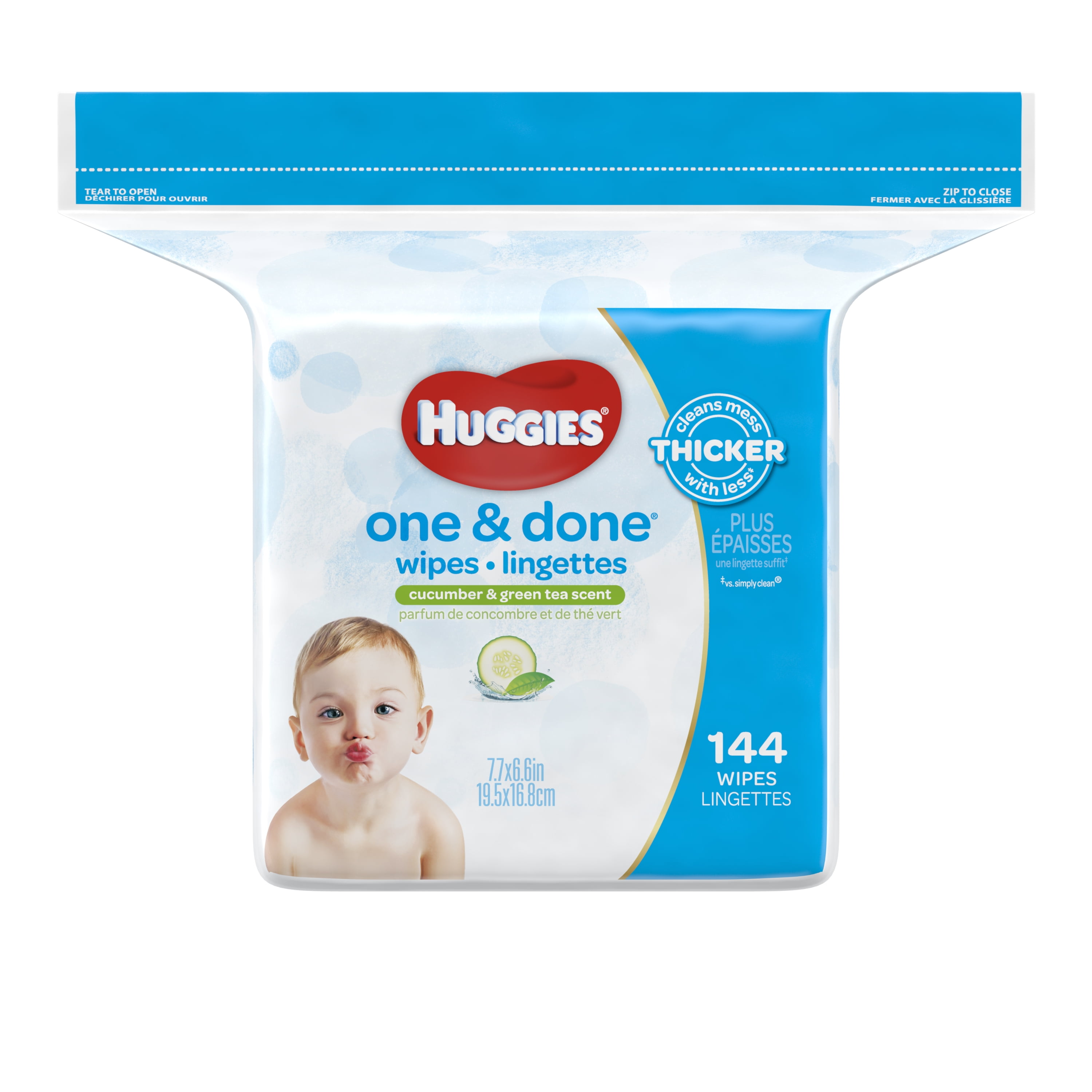 Huggies Baby Wipes Pack of 144