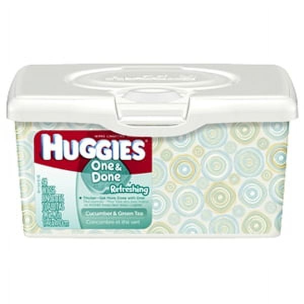 HUGGIES One and Done Refreshing Baby Wipes. Sold by the Each