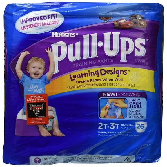 HUGGIES Pull-Ups Learning Designs Training Pants (Choose Your Size)