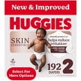 thumbnail image 1 of Huggies Skin Essentials, Fragrance Free Baby Diapers Size 2, 192 Count, 1 of 12