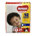 thumbnail image 1 of HUGGIES Snug & Dry Diapers, Size 5, 25 Diapers, 1 of 10