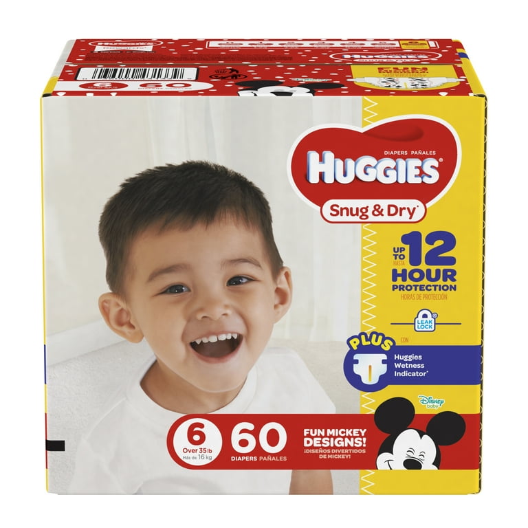 Huggies snug n hotsell dry size 6