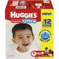 HUGGIES Snug & Dry Ultra Diapers, Size 6, 140 Diapers