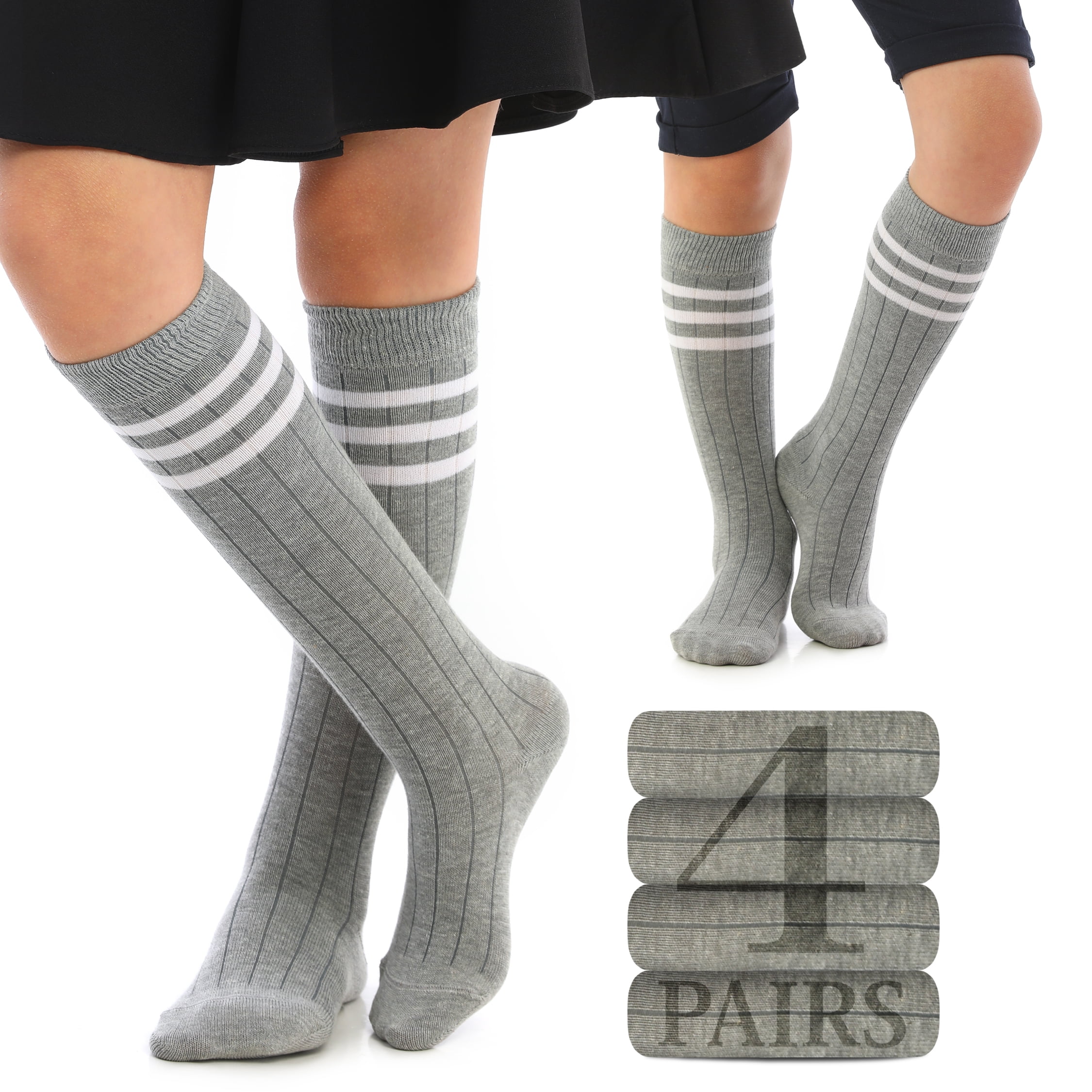 Boys long clearance grey socks
