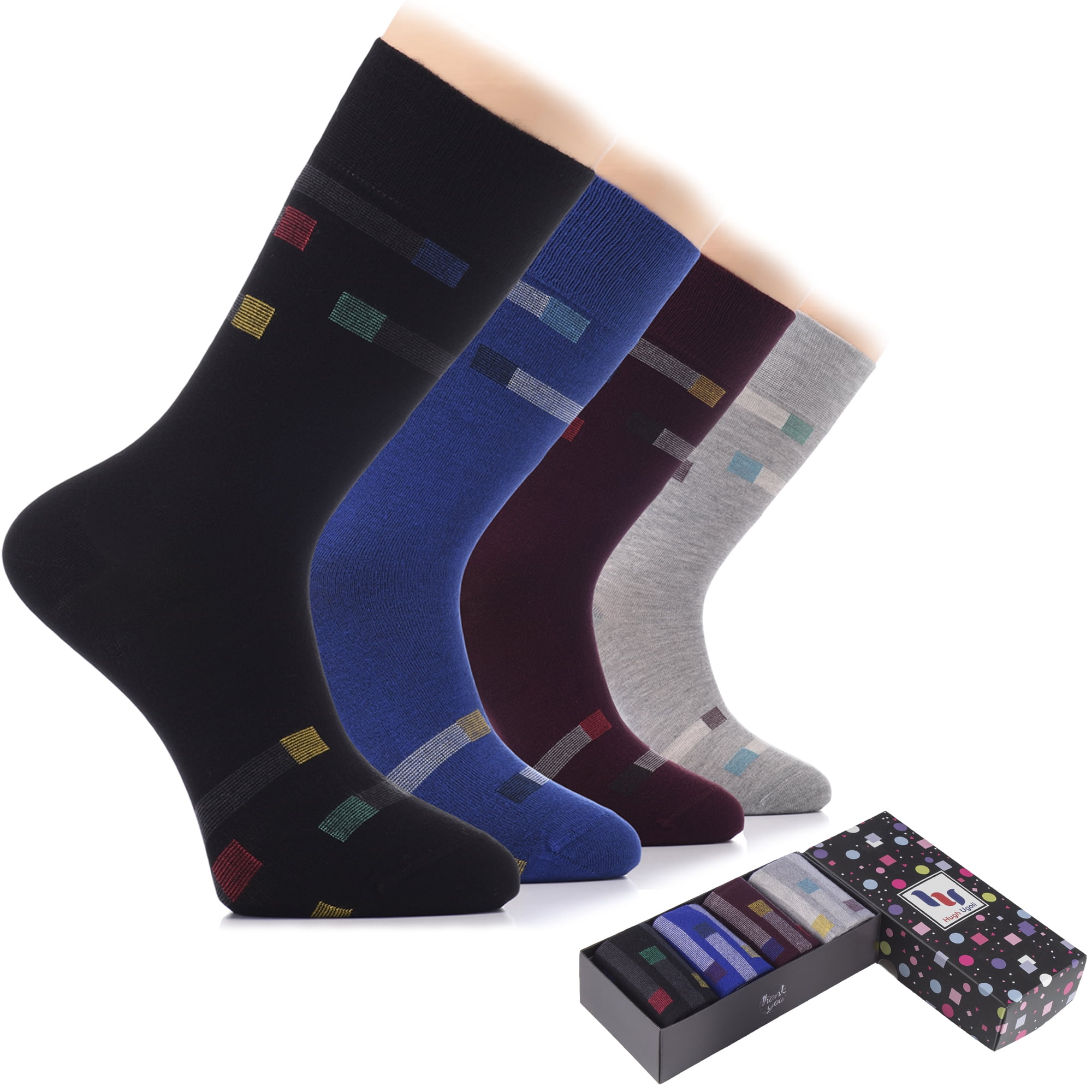 Men’s Bamboo Dress & Trouser Socks 6-Pack - 419