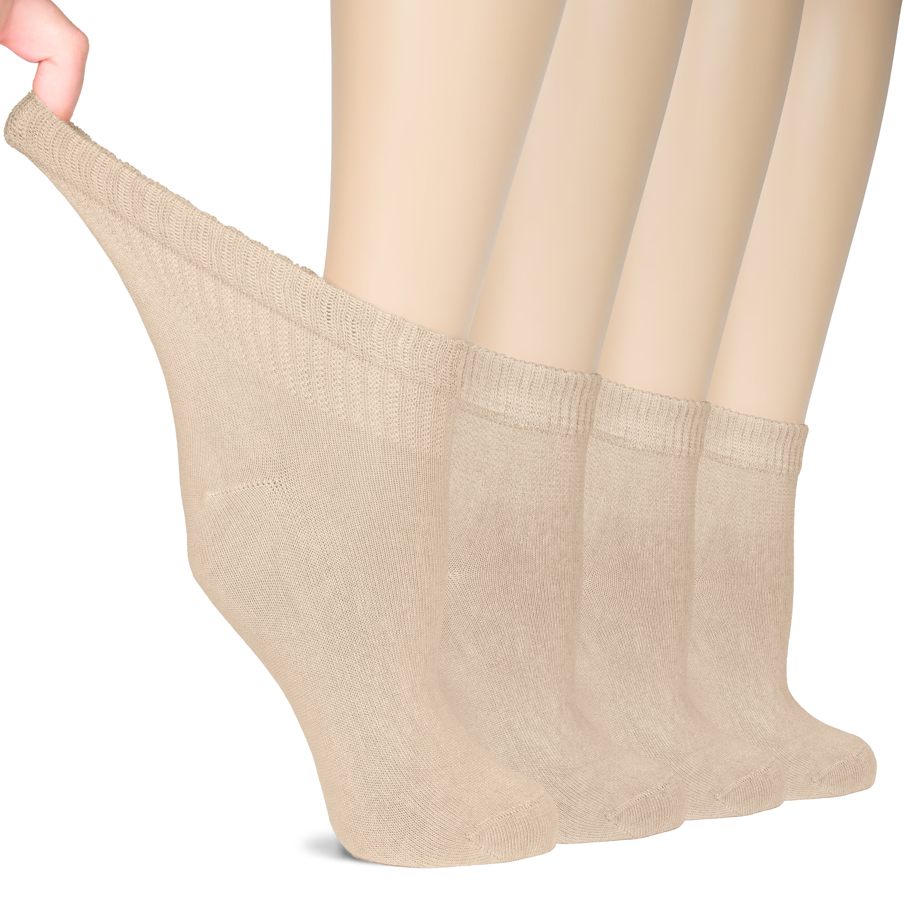 Hugh Ugoli Calzini Donna Diabetici In Bambù, 3 Paia, Calzini - Foto 8