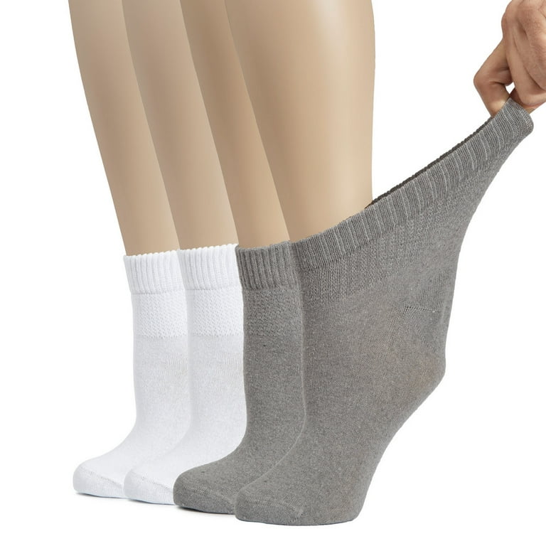 https://i5.walmartimages.com/seo/HUGH-UGOLI-Women-s-Cotton-Diabetic-Ankle-Socks-Wide-Thin-Loose-Fit-Stretchy-Seamless-Toe-Non-Binding-Top-4-Pairs-L-Gray-White-Shoe-Size-6-9_4cc4477c-daa2-40e4-b646-a96962e849e9.901c6d6288164ef6e1300a493b25dd0c.jpeg?odnHeight=768&odnWidth=768&odnBg=FFFFFF