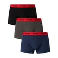 thumbnail image 1 of HUGO 3 Pack Trunks, Grey, 1 of 9