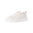 thumbnail image 1 of HUGO Blake Leather Trainers, White, 1 of 9
