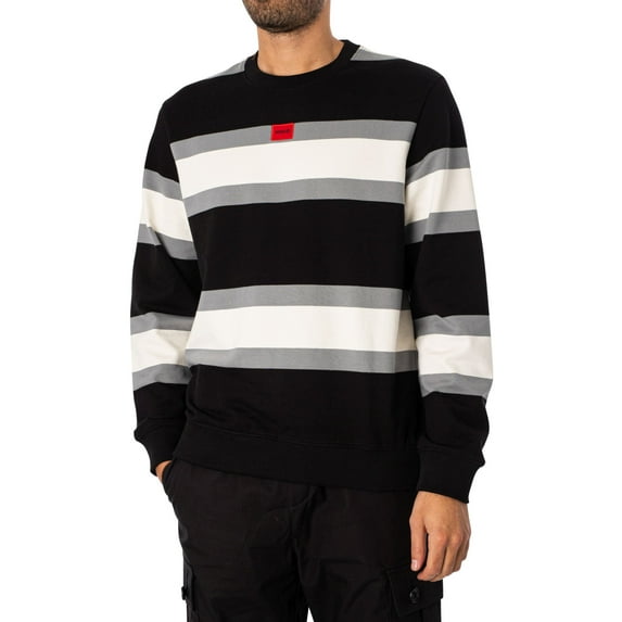 HUGO Diragol Stripe Sweatshirt, Multicoloured