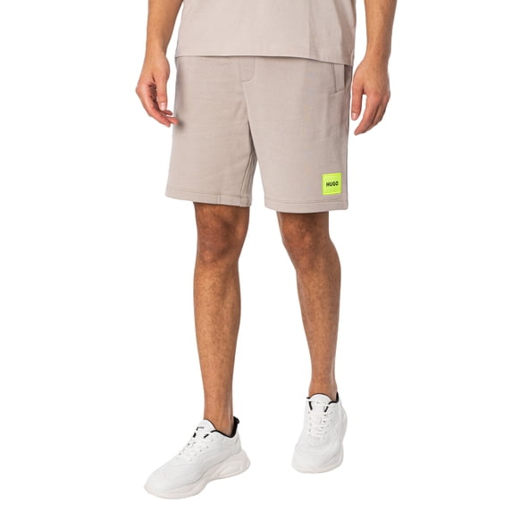 HUGO Diz222 Sweat Shorts, Beige