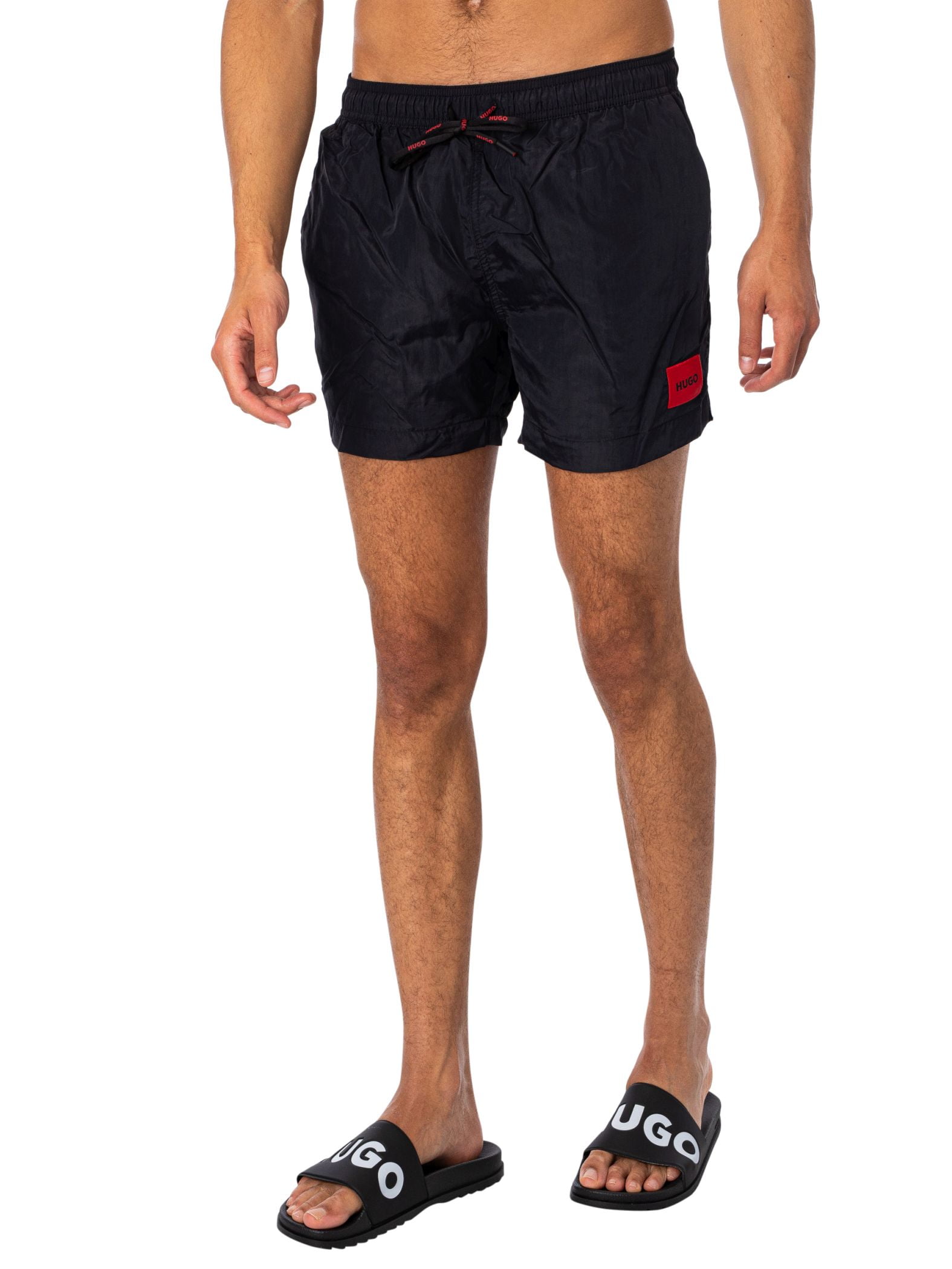 Hugo dominica swim shorts in black | ASOS