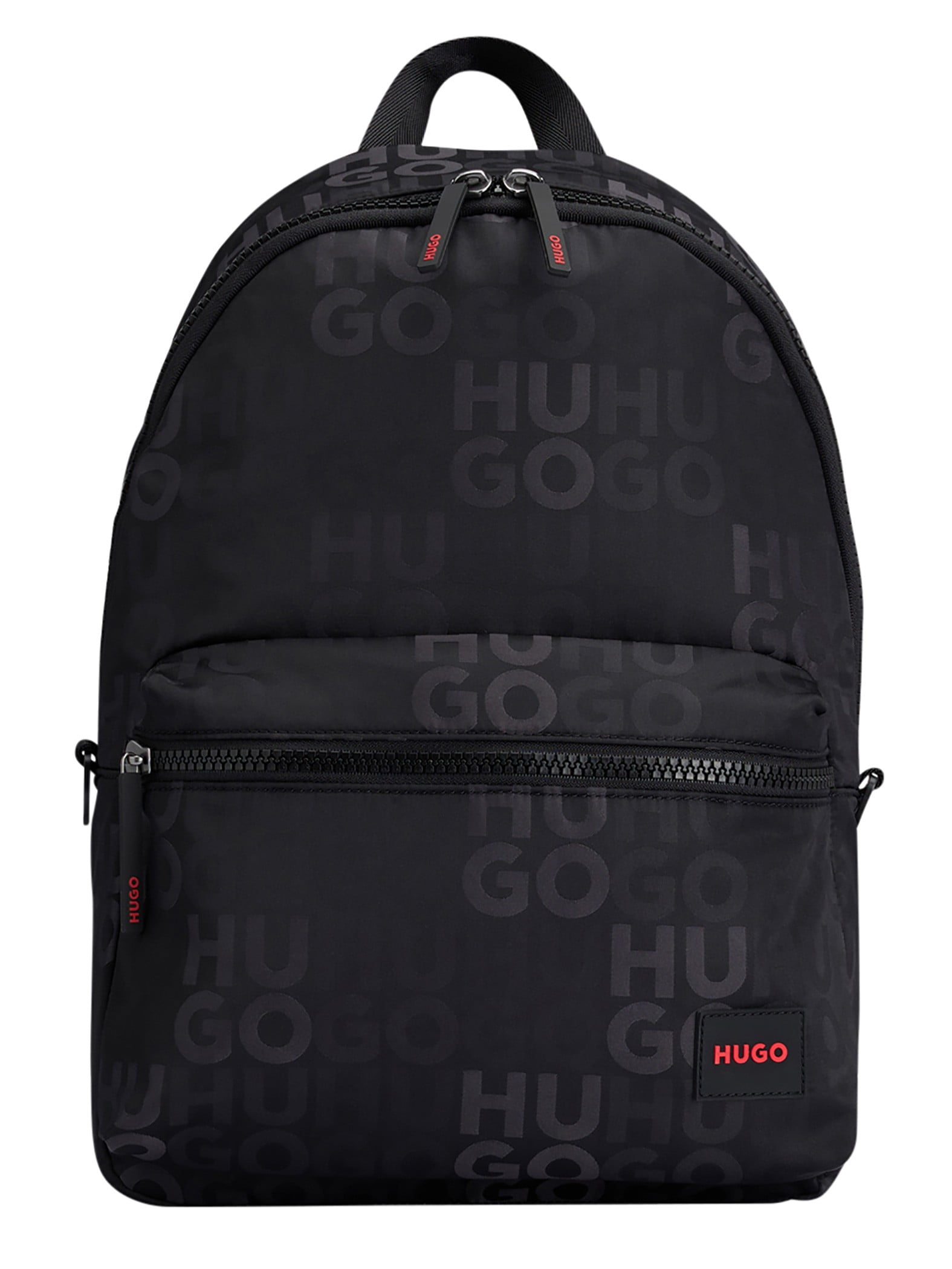 HUGO Ethon 2.0 Multi Logo Backpack Black