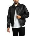 thumbnail image 1 of HUGO Lewick Leather Jacket, Black, 1 of 10