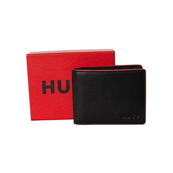 HUGO Subway Leather Wallet, Black