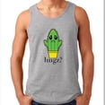 thumbnail image 1 of HUGZ Mens Funny Cute Party TankTop Beach Sport Gray Shirt Small, 1 of 2