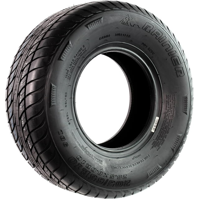 HUHAN Radial Trailer Tire ST205/65R10 205/65R10 Load Range E 10 Ply 6