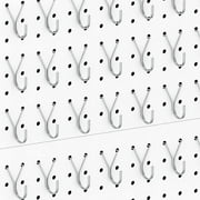 G.Core 18-Pack Pegboard Hooks Assortment, 1/8 1/4 Peg Board Wall