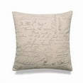 thumbnail image 1 of HUI Home HH-LV1818JS02OF 18 x 18 in. Letters from Paris Pillow with Feather & Down Insert, 1 of 1
