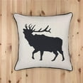 thumbnail image 1 of HUI Home HH-SA1818TB02OP 18 x 18 in. Elk Pillow with Polyester Insert, 1 of 1