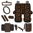 thumbnail image 1 of HUIACONG 14 Pack Mushroom Flower Design Car Interior Set, Durable Non-Slip Car Seat Cover Set, Suitable for Vehicles Sedans Auto, 1 of 8