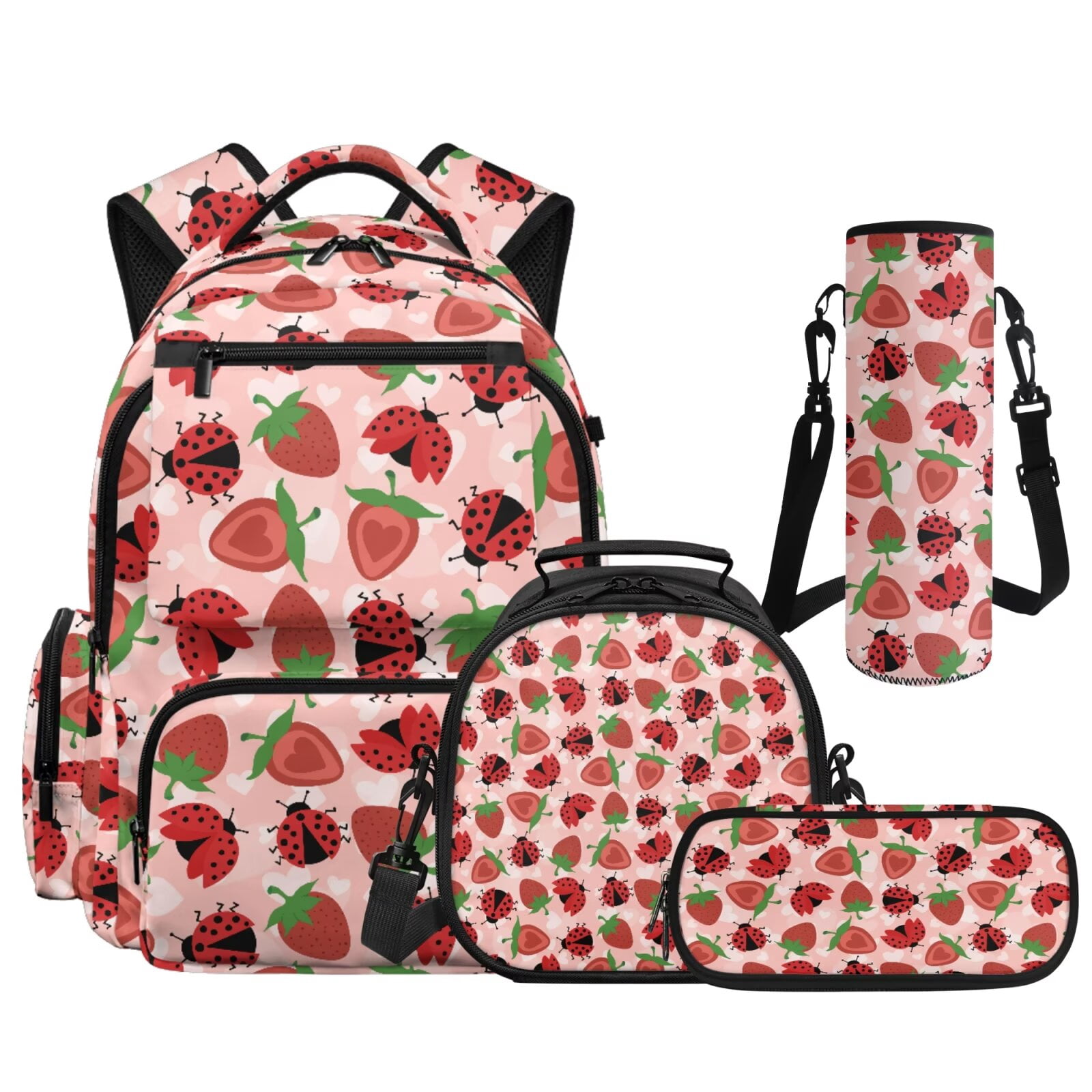 HUIACONG-4PCS-Strawberry-