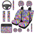thumbnail image 1 of HUIACONG Automotive Interior Accessories, with Car Headrest Pillow Protectors Key Fob, Fade-Resistant Suitable for Cars Trucks, 1 of 5