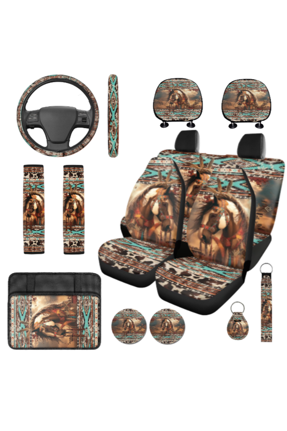Automotive Interior Accessories, with Key Fob Auto Console Cover, Corrosion Resistant Suitable for Vehicles Car