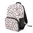 thumbnail image 1 of HUIACONG Baseball Print School Backpack for Boys Age 6-18 Large Capacity Durable Water-Resistant Bookbag for Elementary Middle High School Daily Use Sports Activities, 1 of 7