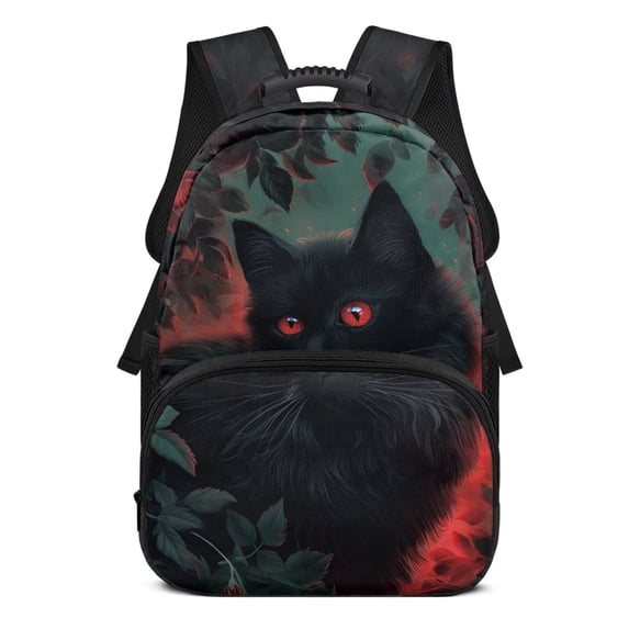 HUIACONG Burning Soccer Print School Backpack for Age 6-18 Large Capacity Lightweight Water Resistant Bookbag for Elementary Middle High School Boys Girls Back to School Daily Use