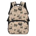 thumbnail image 1 of HUIACONG Camo Deer Bow School Backpack for Boys Girls Ages 6-18 Water Resistant Multi Pocket Padded Adjustable Straps Large Capacity Bookbag for Elementary Middle High School Daily Use, 1 of 7
