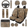 thumbnail image 1 of HUIACONG Car Seat Cover Set, with Key Ring Car Armrest Box Protective Cover Car Armrest Box Pad, High End Stylish Car Accessories Full Set, 1 of 7