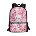 thumbnail image 1 of HUIACONG Cherry Blossom Axolotl Backpack for Middle School Girls Large Capacity Ergonomic Padded Straps Wear‑Resistant for Kids Students 6‑18 Daily Use, 1 of 6