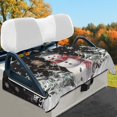 thumbnail image 1 of HUIACONG Christmas Snowman Universal Seat Covers for Golf Cart Anti-Slip Easy to Clean Golf Car Seat Towel Easy to Install and Clean Golfs Car Interior Decoration Compatible with EZGO Club Cars, 1 of 7